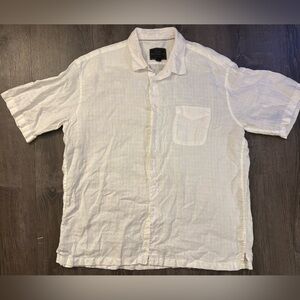 Jos. A. Bank White Casual Button Down Shirt